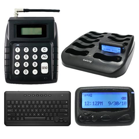 Transmitter & Ten Text Pagers